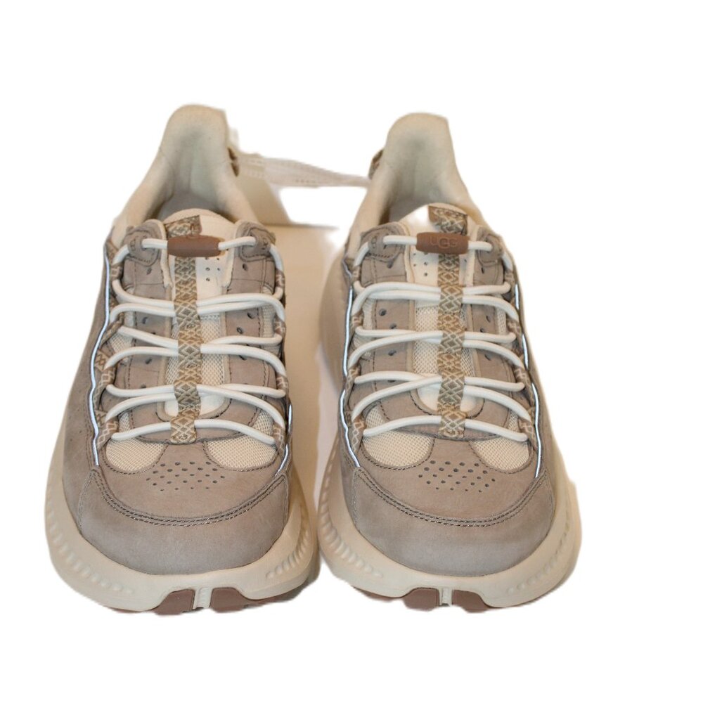 UGG 1138050 CA805 V2 Remix Leather Sneakers Beige Size 10